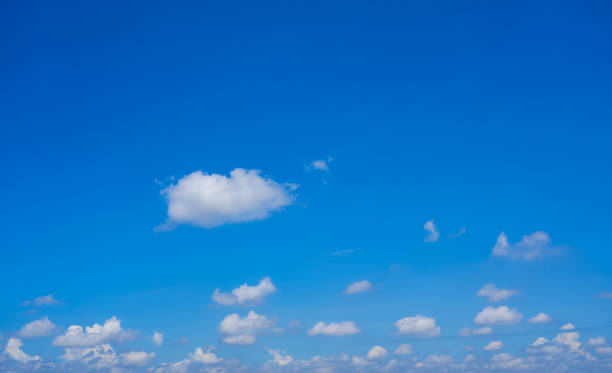 istock Beautiful and clean blue sky 1257499635