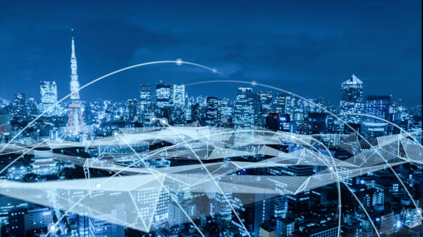 istock 5G and AI technology, Global communication network concept. Business graph. Global business. 1257502679