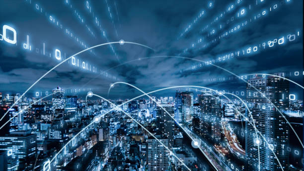 istock 5G and AI technology, Global communication network concept. Business graph. Global business. 1257502763