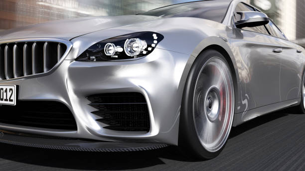 istock car driving on a road 1257503890