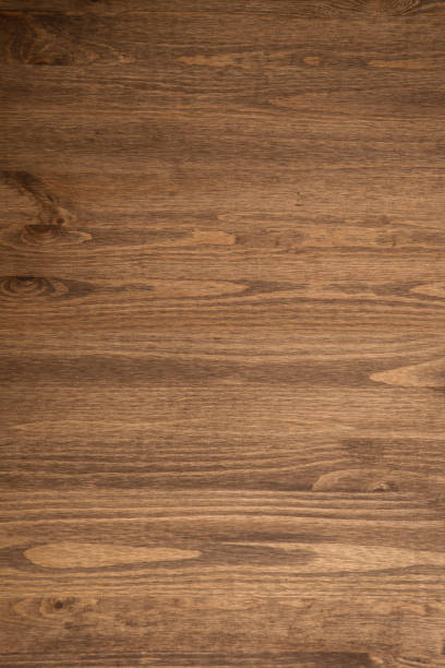 istock Dark Brown wood plank wall texture background 1257508771