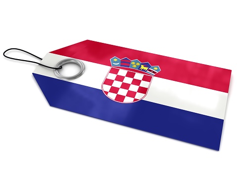 Made in Croatia price tag