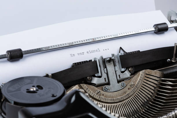istock Detail of a mechanical typewriter 1257531958