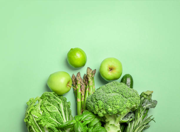 istock Healthy fresh vegetarian food 1257535432