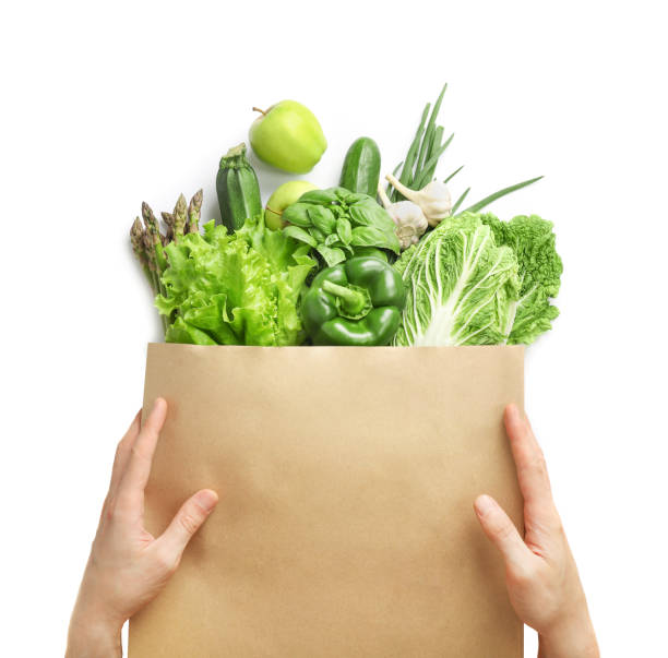 istock Fresh food delivery service 1257535958