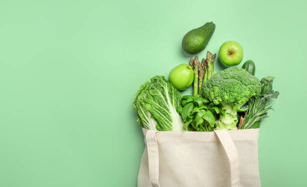istock Healthy fresh vegetarian food 1257538549