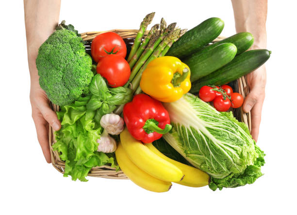 istock Fresh food delivery service 1257538658