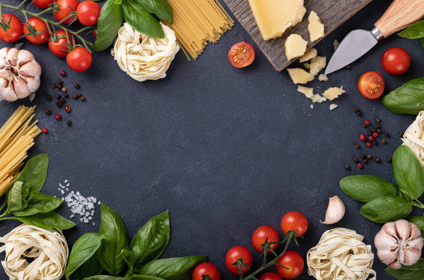 istock italian food ingredients background 1257541516