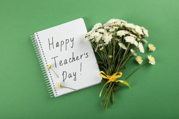 istock Teacher's Day background. Happy teacher's day 1257543987