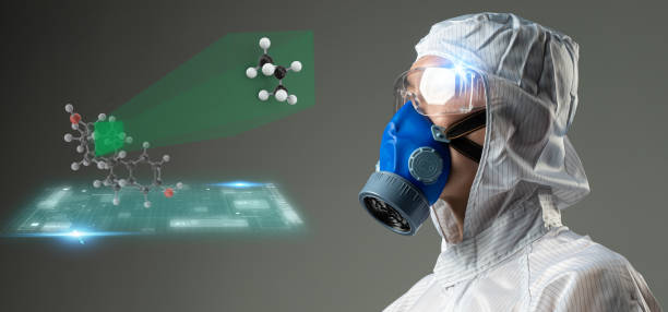 istock Futuristic Technology in medical concept to finding corona virus covid 19 by using ai artificial intelligence, machine learning, digital twin, 5g, big data, iot, augmented mixed virtual rality, ar, vr 1257555404