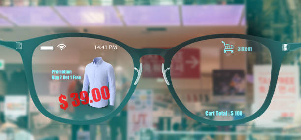 istock new normal in futuristic technology concept in smart glasses use augmented mixed virtual reality with using artificial intelligence, machine learning, digital twin, 5g, big data, iot, ar vr , robot 1257555415