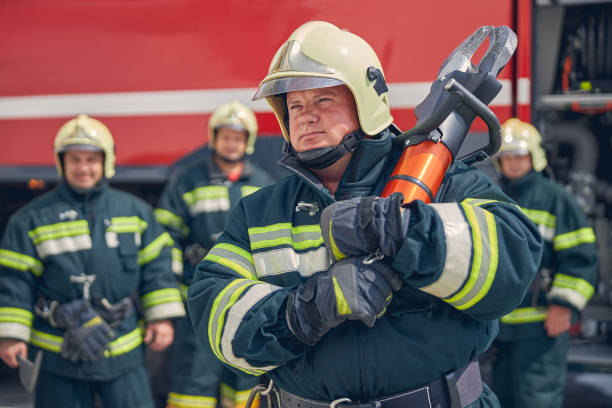 istock Strong man is holding equipment in hands 1257565054