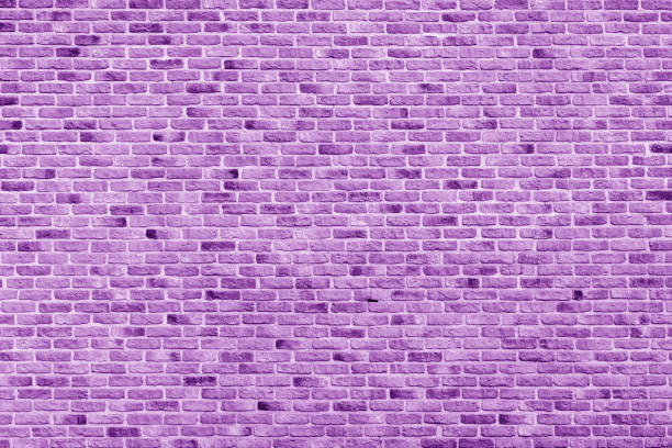 istock Old vintage pink brick wall 1257569983