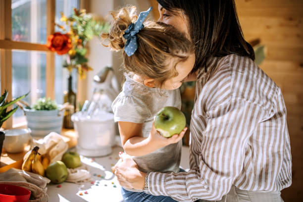 istock Mother and daughter bonding time in the kitchen 1257578437