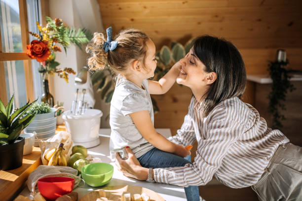 istock Mother and daughter bonding time in the kitchen 1257578444