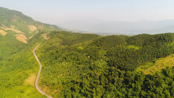istock Vang Vieng water reserve in Laos from the sky 1257579004