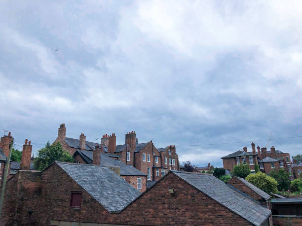 istock Rooftops, Chimneys and a Skyscape, Chester 1257580480