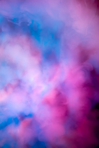 istock Abstract colorful, multicolored smoke spreading, bright background for advertising or design, wallpaper for gadget 1257581287