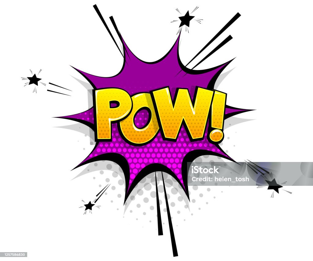 Comic Text Pow Speech Bubble Pop Art Style Stock Illustration - Download Image Now - Pow - Single Word, Pop Art, Cartoon - iStock Comic Text Pow Speech Bubble Pop Art Style Stock Illustration - Download Image Now - Pow - Single Word, Pop Art, Cartoon - iStock