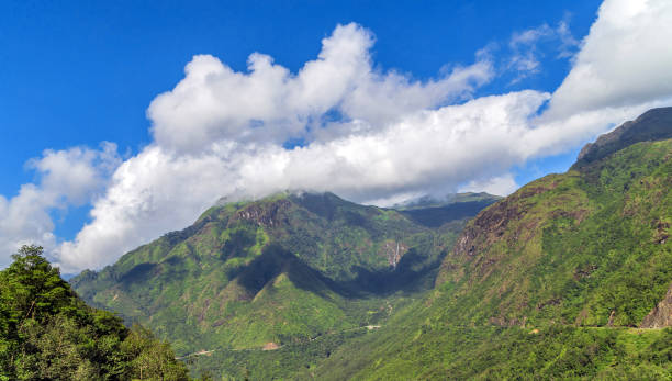 istock Mountains in Sapa, Vietnam. 1257589247