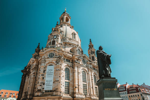 Luther statue in Dresden