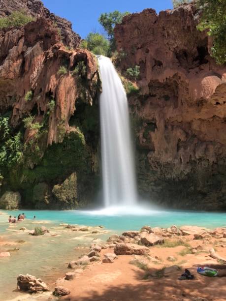 istock Havasupai Mooney Falls 1257590124