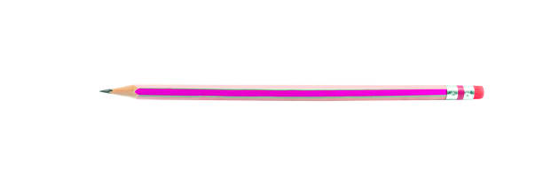 istock Pencil with Copy Space on Isolated white background. 1257592106