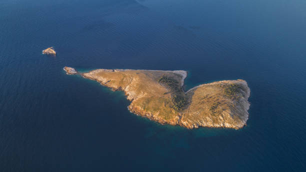 istock Panagia island in Thassos, Greece 1257593227