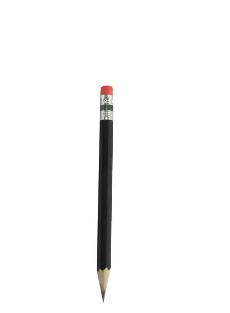 istock Pencil with Copy Space on Isolated white background. 1257593516