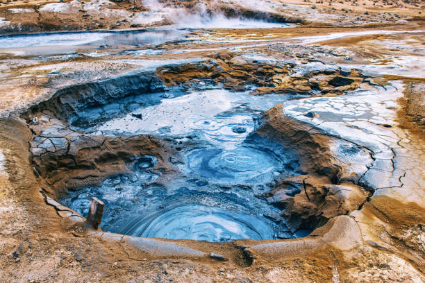 istock Geothermal area Hverir, Iceland. 1257603962