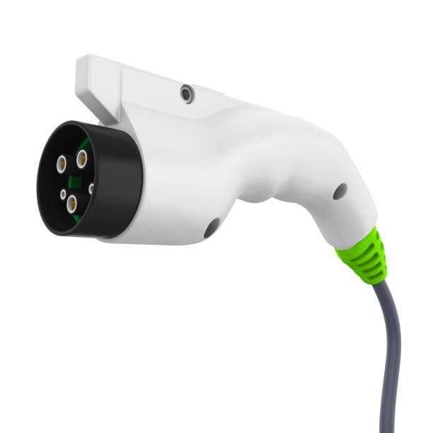 istock Electric Car Charging Plug Isolated 1257610416