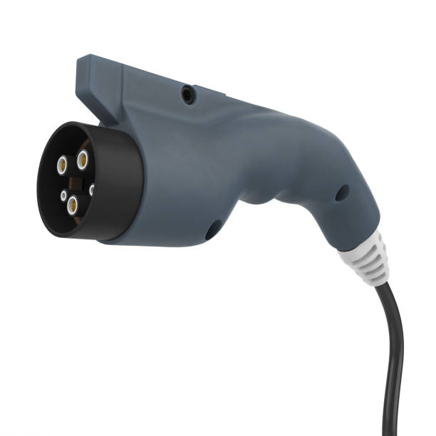 istock Electric Car Charging Plug Isolated 1257610447