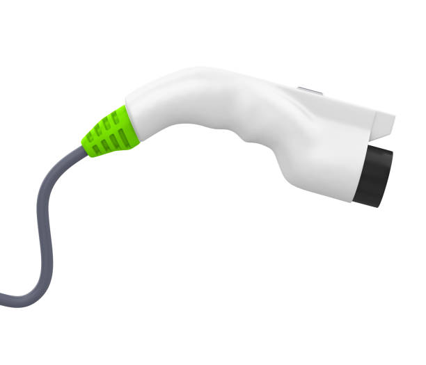istock Electric Car Charging Plug Isolated 1257610474