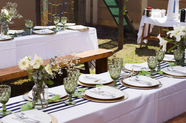 istock Intimate wedding Fancy baby shower 1257643189
