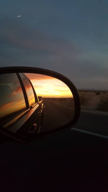 istock Truck sunset desert 1257645339