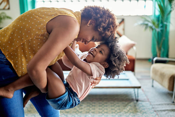 istock Playful Bonding Between Mother and Preschool Age Daughter 1257647040