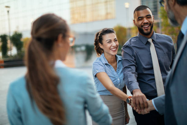 istock Teamwork means success in their business 1257650270