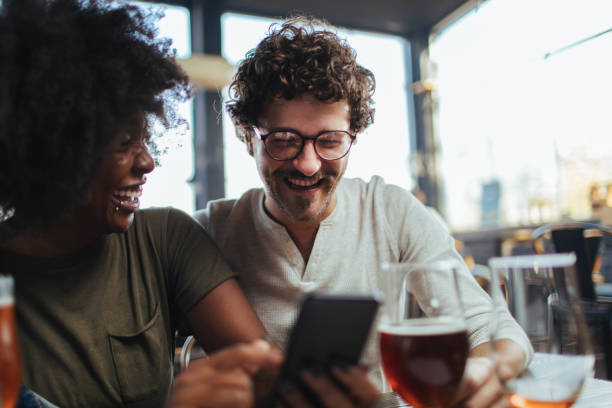 istock Get to know each other over a cold one 1257650321