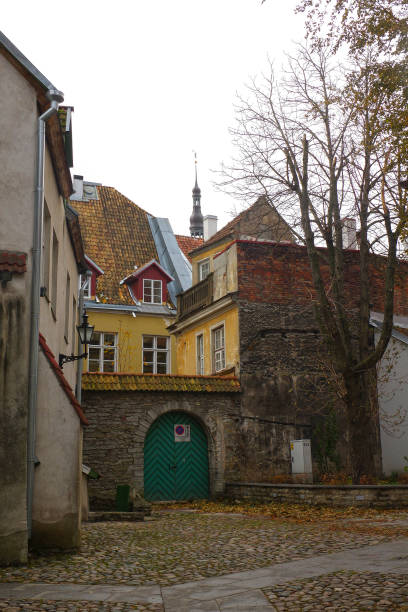 istock autumn medieval street old tallinn 1257659494