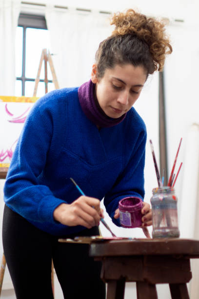 istock young artist painting 1257660411