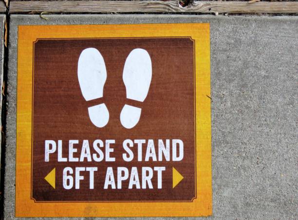 istock COVID-19 Rules, Sign, Social Distancing 1257661436