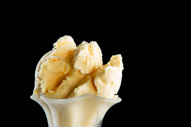 istock Lemon chip ice cream in glass 1257662175
