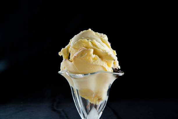 istock Lemon chip ice cream in glass 1257662460