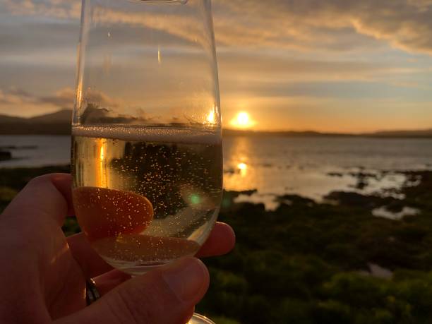 istock Isle of Skye Sunset Champagne 1257665365