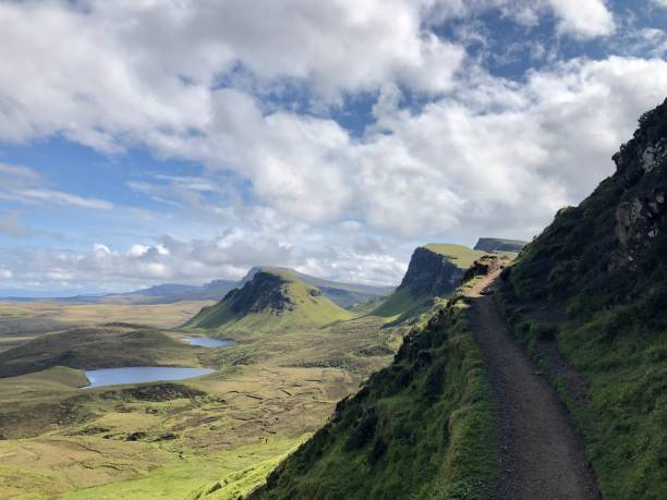 istock Narrow Mountain Path on Quiraing 1257665377