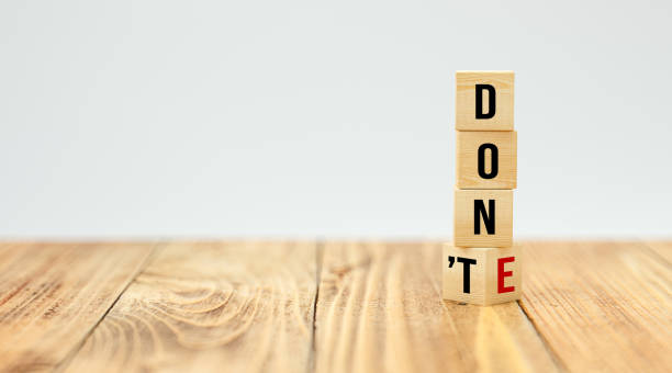 istock cubes with the words DON'T and DONE - 3d illustration 1257667589
