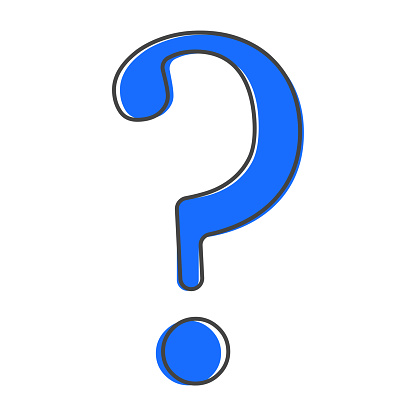 Question Mark Icon Flat Icon Question Mark Cartoon Style On White Isolated  Background Stock Illustration - Download Image Now - iStock