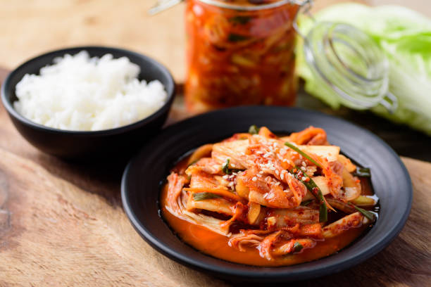 istock Kimchi cabbage, Korean food 1257676488