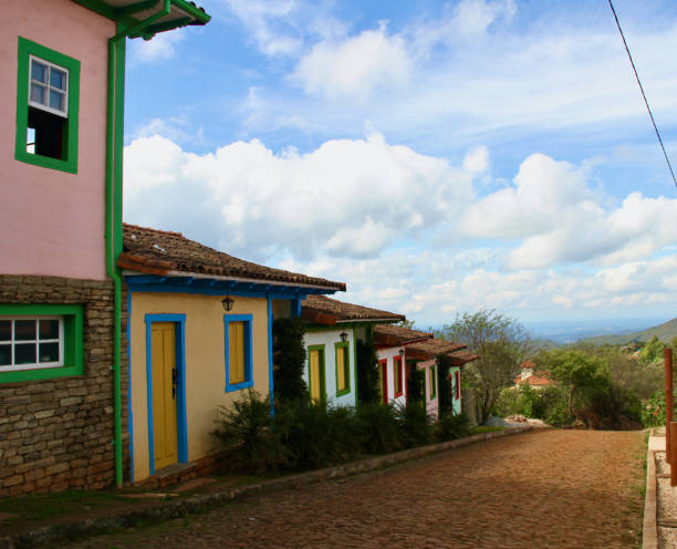 istock Colorful houses 1257677451