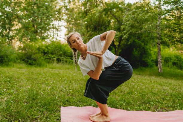 istock Yoga in the park 1257695929
